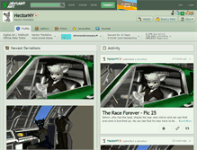 Tablet Screenshot of hectorny.deviantart.com