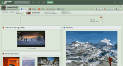 Desktop Screenshot of cluster5020.deviantart.com