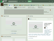 Tablet Screenshot of pene4.deviantart.com