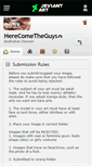 Mobile Screenshot of herecometheguys.deviantart.com