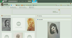 Desktop Screenshot of air-eel.deviantart.com