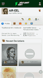 Mobile Screenshot of air-eel.deviantart.com