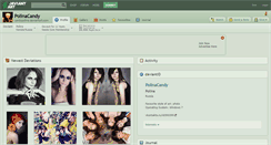 Desktop Screenshot of polinacandy.deviantart.com