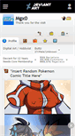 Mobile Screenshot of mgx0.deviantart.com