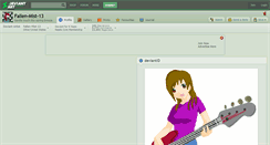 Desktop Screenshot of fallen-mist-13.deviantart.com