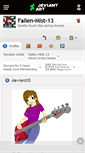 Mobile Screenshot of fallen-mist-13.deviantart.com