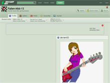 Tablet Screenshot of fallen-mist-13.deviantart.com