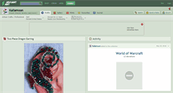 Desktop Screenshot of kallamoon.deviantart.com