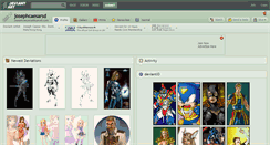 Desktop Screenshot of josephcaesarsd.deviantart.com