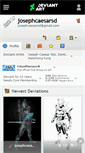 Mobile Screenshot of josephcaesarsd.deviantart.com