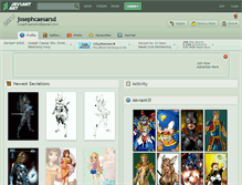 Tablet Screenshot of josephcaesarsd.deviantart.com