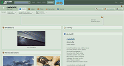 Desktop Screenshot of caatabatic.deviantart.com