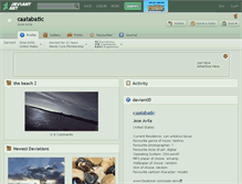 Tablet Screenshot of caatabatic.deviantart.com
