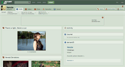 Desktop Screenshot of nenzie.deviantart.com