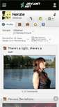 Mobile Screenshot of nenzie.deviantart.com
