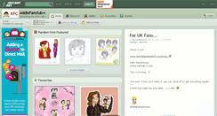 Desktop Screenshot of addiefanclub.deviantart.com