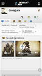 Mobile Screenshot of casegura.deviantart.com