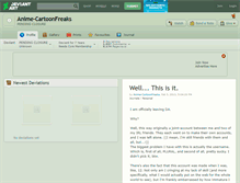 Tablet Screenshot of anime-cartoonfreaks.deviantart.com