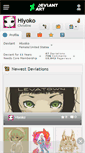 Mobile Screenshot of hiyoko.deviantart.com