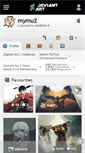 Mobile Screenshot of mymu2.deviantart.com