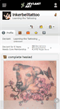 Mobile Screenshot of inkerbelltattoo.deviantart.com