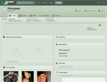 Tablet Screenshot of princepesa.deviantart.com