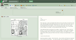 Desktop Screenshot of koaled.deviantart.com