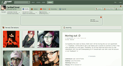 Desktop Screenshot of canibalclover.deviantart.com