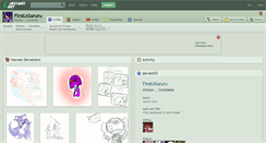 Desktop Screenshot of firstltgaruru.deviantart.com