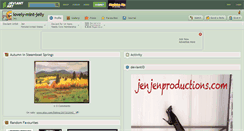 Desktop Screenshot of lovely-mint-jelly.deviantart.com