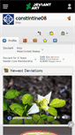 Mobile Screenshot of constintine08.deviantart.com