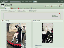 Tablet Screenshot of kahchan13.deviantart.com