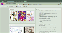 Desktop Screenshot of cardcaptorsakura-ccs.deviantart.com