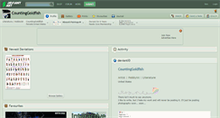 Desktop Screenshot of countinggoldfish.deviantart.com