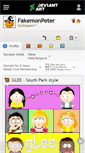 Mobile Screenshot of fakemonpeter.deviantart.com
