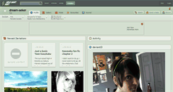 Desktop Screenshot of dream-seker.deviantart.com