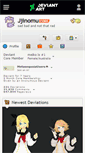 Mobile Screenshot of jjinomu.deviantart.com