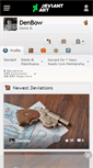 Mobile Screenshot of denbow.deviantart.com