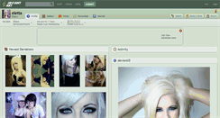 Desktop Screenshot of eletta.deviantart.com