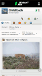 Mobile Screenshot of chrisroach.deviantart.com