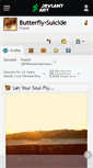 Mobile Screenshot of butterfly-suicide.deviantart.com