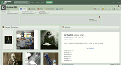 Desktop Screenshot of drazhar222.deviantart.com