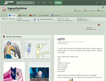 Tablet Screenshot of kaguyatsukihime.deviantart.com