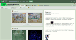 Desktop Screenshot of featured-deviants.deviantart.com