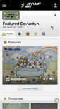 Mobile Screenshot of featured-deviants.deviantart.com
