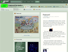 Tablet Screenshot of featured-deviants.deviantart.com