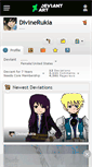 Mobile Screenshot of divinerukia.deviantart.com