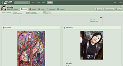 Desktop Screenshot of etrixie.deviantart.com