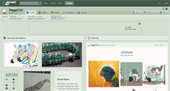 Desktop Screenshot of popgal120.deviantart.com