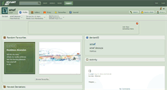 Desktop Screenshot of amef.deviantart.com